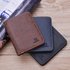 2022 Retro Wallet Men’s Wholesale Simple Youth Triple Fold Wallet Men’s Short Vertical Wallet Multi-Card Holder