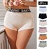 Women’s Breathable Cotton Gusset Hipster Underwear – Seamless, Anti-Rolling & Comfortable Panties For Everyday Wear (S/M/L/XL)