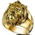 Domineering Lion Head Ring Jewelry Accessories Wholesale Jewelry Men Rings Halloween Rings for Men Cool Stuff Chunky Rings
