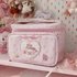 Hot selling pink toiletry and makeup storage bag for women, large capacity cute small animal square handbag