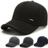 Baseball cap middle-aged and elderly men’s warm plus velvet cap sunscreen sunscreen simple fashion cap