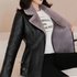 Women’s Clothing Autumn And Winter Women’s Leather Jacket Thickened Plus Velvet Warm Fur And Leather Clothes Slim Short Women’s Leather Jacket