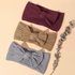 Europe and the United States cross-border new children’s headdress baby bow solid color hair band baby elastic soft fontanelle headband