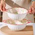 Double Ear Soup Household Large 2025 New Ceramic High Appearance Fresh Style Instant Noodles Snail Noodle Bowl Tableware