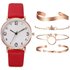 Women’s watch bracelet set Korean version digital female student watch creative ladies quartz watch simple fashion girls watch