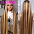 P4/613 Straight Piano Color Lace Wig – 100% Human Hair With HD Lace Front & Natural Hairline For Everyday Wear