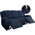 Full Split Square Jacquard Three-Person Cross-Border Explosions Massage Lying Flat Chivas Spacebox Sofa Cover