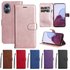 Solid Color Card Pocket Wallet Case for OnePlus 10 Pro 9 8 7 Pro PU Leather Flip Holster for OnePlus Nord 2 2T CE2 N200