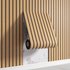 Grid Stickers Decoration Self-Adhesive TV Background Wall Panel Living Room Embossed Wallpaper