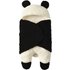 Baby Super Soft Autumn And Winter Plush Swaddle Baby Panda Cartoon Wool Lamb Blanket Blanket