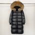 Women’s Clothing Premium Gold Goose Down Coat Extra Warm Long Parka With Detachable Fur Hood Winter Overcoat With Luxurious Fox/Raccoon Fur Trim