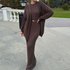 Women’s Clothing autumn new fashion hot style lazy style sweater long skirt suit for women