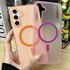 Translucent Case For Galaxy A56 A55 A36 A26 A16 5G Magnetic Cases For Samsung A54 A25 A15 A35 A34 A14 Cover