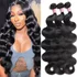 30 32 Inch Body Wave Bundles Brazilian Hair Water Wavy Weave Human Hair Extensions Tissage For Women