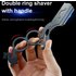 BarberTop Exquisite Blade Changing Shaver Holder Beard Eyebrow Shaving Tool Manual Hair Removal Trimmer