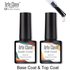 Arte Clavo Base Top Coat For Gel Nail Polish Transparent Shiny Glossy UV Gel Varnish Soak Off Long Lasting Nail Art Gel