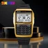SKMEI Digital Mens Wristwatches Dual Time Sports Waterproof Watch For Men Countdown Casual Phone Book Montre Homme
