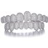 Hip Hop With Accessories 10 Teeth HIPHOP Copper Inlaid Zirconium Full Dia Braces Jewelry