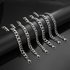 Cuban Chain Hip Hop Ladies Men’s Couple Jewelry Stainless Steel Trend Punk Gift Stainless Steel Bracelet