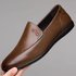 Unbeatable Quality Leather Men, 2024 Autumn New Style, Daily Casual Comfortable Lazy Men’s Shoes, Single For Driving, Bean Shoes