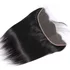 13×4 Lace Frontal Transparent Pre Plucked Straight Human Hair 1 Pc Packing Ear To Ear Lace Closures For Black Women
