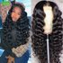 Natural long curly women’s wig, synthetic fiber front lace headband, T-shaped small hand hook