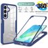 360 Full Body Protection Case A16 A26 A36 A56 Screen Protector Phone Cases For Samsung Galaxy S25 Ultra Cover