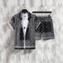 Men’s Clothing Retro Tribal Totem 3D Digital Printing Summer Shirt Shorts Suit Beach Vacation