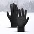 Drivedirect 1 Pair Snow Gloves Warm Thermal Comfortable to Wear Shock-Absorbing Touch-screen Friendly Cycling Gloves for Sport