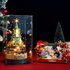 Christmas tree building blocks rotating music box China national tide building blocks Christmas building blocks toys gift ornaments national tide toys