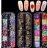 Gwong Multi Pattern Nail Art Rivet Sticker Women Fingernail Manicure DIY Decal Decor