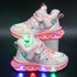 Children with light sneaker 2024 spring and autumn mesh breathable children’s shoes medium and small children Princess lightweight casual shoes