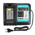Battery Charger For Makita 14.4V 18V battery BL1830 Bl1430 DC18RC DC18RA EU Plug 3A 1A charger