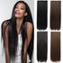 Wig straight hair extensions one piece 5 card long straight hair hair extensions seamless hair extensions foreign trade spot hair wig