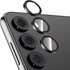 3Pcs/1Set Metallic Luster Lens Protector Cover For Samsung Galaxy S25 Plus S23 FE S24 A15 A35 A55 Full Protect Camera