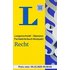 Langenscheidt Alpmann Fachwörterbuch Kompakt Recht Englisch: Englisch-Deutsch rund 10.400 Fachbegriffe und 22.000 Übersetzungen, Deutsch-Englisch rund 12.500 Fachbegriffe und 24.000 Übersetzungen - Bugg, Stuart G.