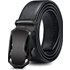 New Men’s Automatic Buckle Gift Belt Edge Pvc Wear-resistant Scratch-resistant Men’s Pants Belt A Large Number Of Spot Wholesale