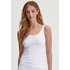 CALIDA Sleek Skin Tank-Topfür Damen, L, Weiß, Leicht wie Luft, weich wie Seide – das perfekte Drunter-Top