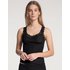 CALIDA Richesse Lace Tank-Top, Wolle & Seidefür Damen, L, Schwarz, Ein Tagtraum aus wärmender Wolle, wertvoller Seide und zarter Spitze