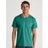 CALIDA RMX Sleep Weekend Kurzarm-Shirtfür Herren, L, Grün, Mit Mix & Match zum persönlichem Wohlfühloutfit