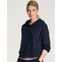 CALIDA Favourites Lounge Pullover mit Kapuzefür Damen, XS, Blau, Unsere abwechslungsreiche Lieblings-Loungewear