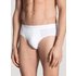 CALIDA Focus Slip mit Softbundfür Herren, XL, Weiß, Der perfekte Material-Mix, supersoft und funktional
