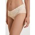 CALIDA Circular Romance Panty, low cutfür Damen, XXS, Beige, Hauchzarte Panty aus Spitze