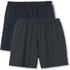 CALIDA Prints Benefit Boxershorts, 2er-Packfür Herren, XXL, Blau, Doppelter Einsatz für mehr Komfort