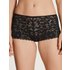 CALIDA Natural Comfort Lace Panty, regular cutfür Damen, S, Schwarz, Beste Baumwolle, zarte Spitze, kompromissloser Komfort