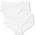 CALIDA Benefit Women Panty, 2er-Packfür Damen, L, Weiß, Wohlgefühl im Doppelpack