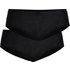 CALIDA Benefit Women Panty, 2er-Packfür Damen, S, Schwarz, Wohlgefühl im Doppelpack