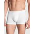CALIDA Focus Boxer Brief mit Softbundfür Herren, XXL, Weiß, Der perfekte Material-Mix, supersoft und funktional