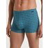 CALIDA Grafic Cotton Boxer Brieffür Herren, M, Türkis, Natürlich atmungsaktiv und hautsympathisch