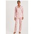 CALIDA Dog Dreams Pyjama, durchgeknöpftfür Damen, M, Rosa, Für den Partnerlook